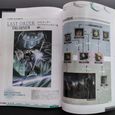 Two open pages from the inside of the revised edition, showing characters from the Last Order OAV.