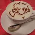 Chocobo art latte
