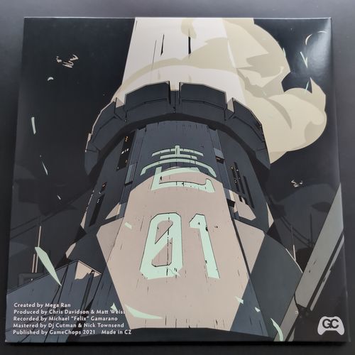 Back cover of the vinyl album box