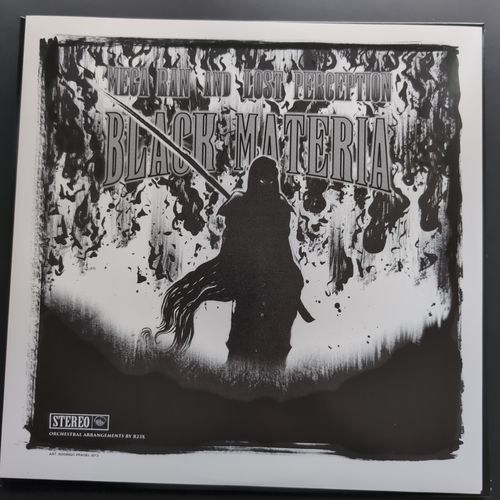 Vinyl paper cover with illustration
