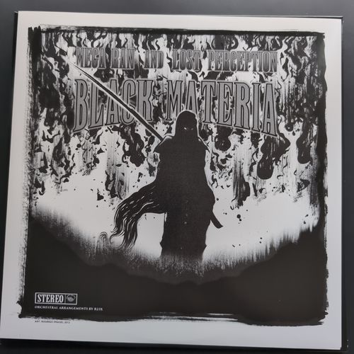 Vinyl paper cover with illustration