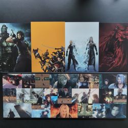 Front cover of the CD album box and post cards