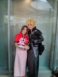 Final Fantasy VII cosplayers: Aerith and Tifa