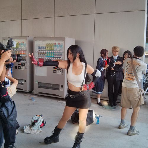 Final Fantasy VII cosplayer: Tifa