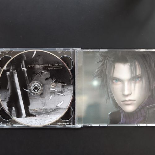 Inside of the CD album box showing the CD2