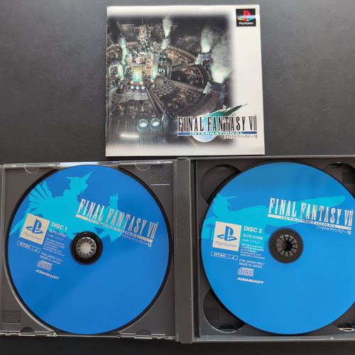 Disc 1, 2 and manual front