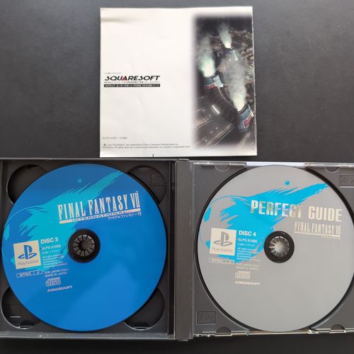 Disc 3, 4 and manual back