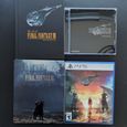 Artbook, mini soundtrack, steel book and game front
