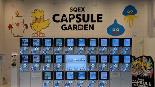 SQEX Capsule Garden (Gashapons)