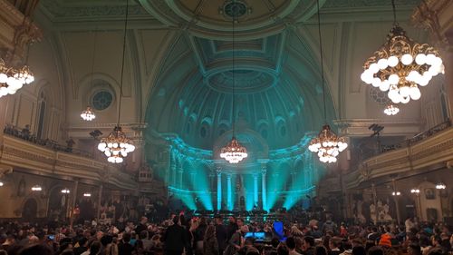 Inside of the church