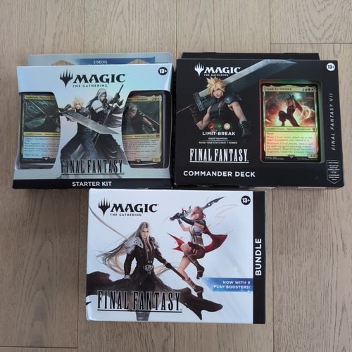 Starter kit, commander deck, bundle front
