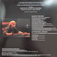 Inside of the album box showing the setlist