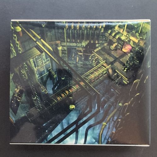 Back cover of the CD album box