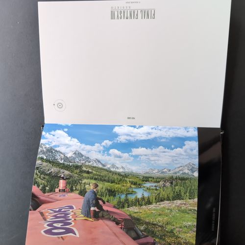 FF7 Rebirth Postcard book back