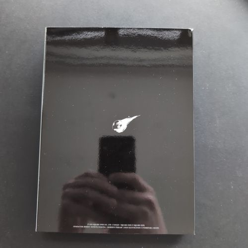Back cover of the CD album box