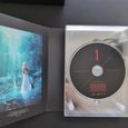 Inside of the CD album box showing one CD