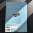 Back cover of the book showing the Final Fantasy VII Rebirth logo.