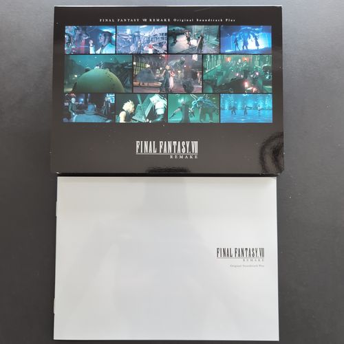 Inside of the CD album box showing the CD