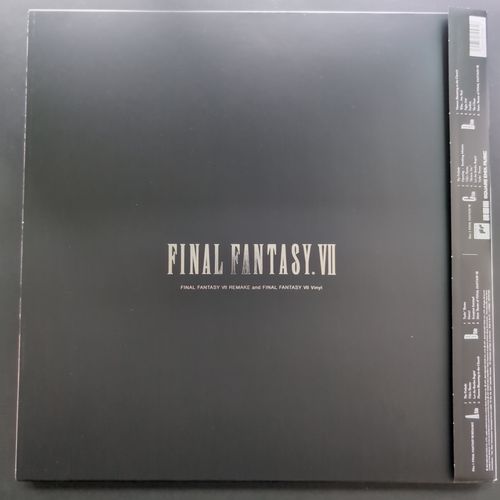 Back cover of the vinyl album box