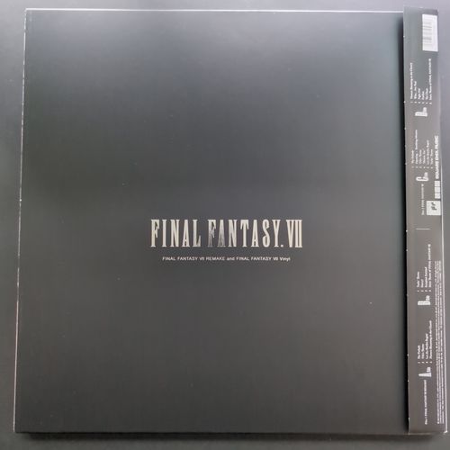 Back cover of the vinyl album box