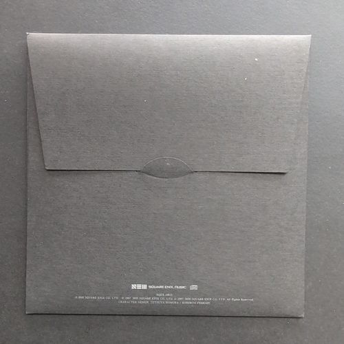 Back cover of the CD album box