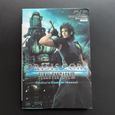Couverture avant du livre avec Zack et Midgar.