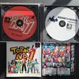 Inside of the game box showing the game and the preview CD
